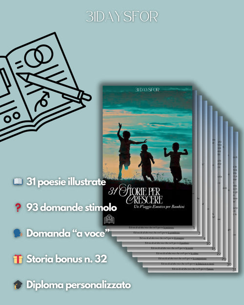 31 Storie per Crescere Un Viaggio Emotivo per Bambini VERSIONE PREMIUM